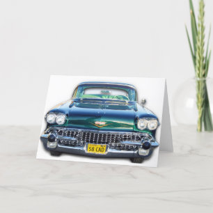 CARTE 1958 CADILLAC