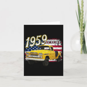 Carte 1959 59 Apache Truck 4 juillet Américain