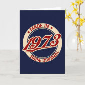 CARTE 1973 (Fleur jaune)