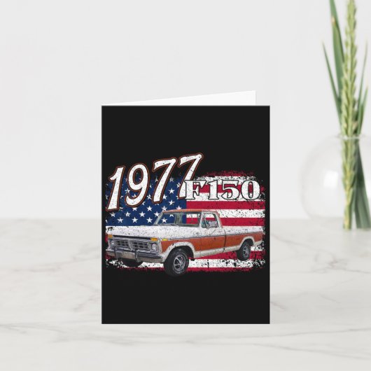 Carte 1977 77 F150 4 juillet Américain (Devant)