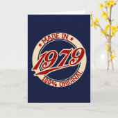 CARTE 1979 (Fleur jaune)