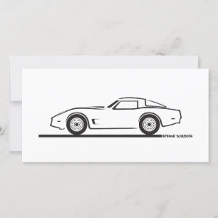 Carte 1980-82 Chevrolet Corvette