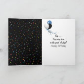 Carte 1982 Anniversaire Trivia Fun Facts (Intérieur)