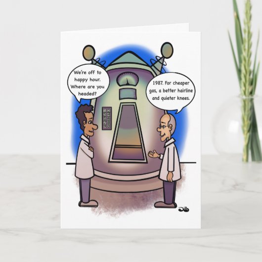 Carte 1987 Retour Dans Le Temps (Devant)