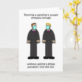 Carte 19 Hommes homosexuels Mariage de la planification  (Fleur jaune)