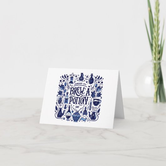 Carte 19 janv. - Journée de préparation d'une potion (Devant)