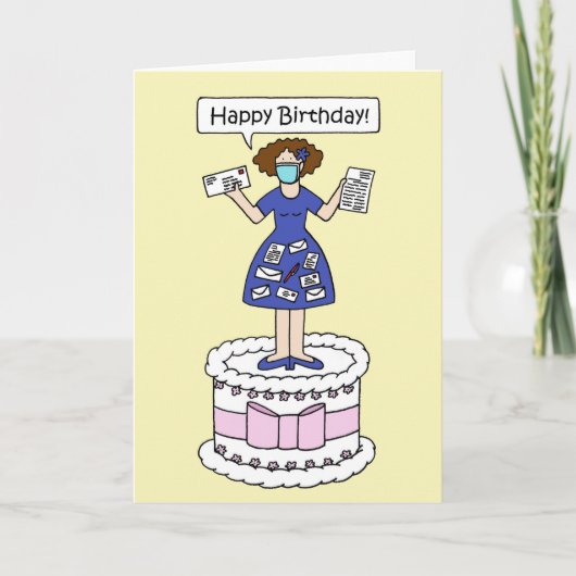 Carte 19 Joyeux Anniversaire Pen Pal (Devant)