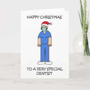 Carte 19 Joyeux Noël aux femmes dentistes