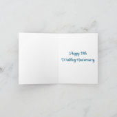 Carte 19e anniversaire de mariage en jours Dix-neuf ans (Intérieur)