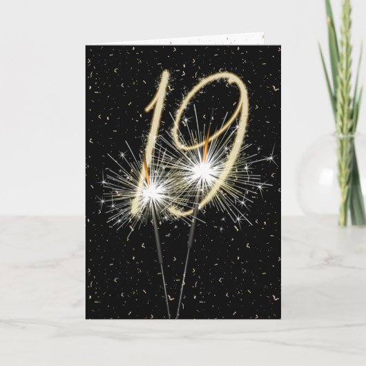 Carte 19e anniversaire du mariage (Devant)