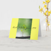 Carte 1 13h10 de Corinthiens (Fleur jaune)