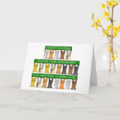 Carte 1 an d'anniversaire de travail pour l'employé (Fleur jaune)