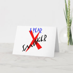 Carte 1 an Ex-fumeur rouge