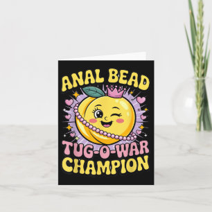 Carte #1 Bead Tug O Champion de guerre Naughty Adultes G