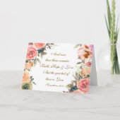 Carte 1 Corinthiens 13:13 Foi Espérance Amour Verset Bib (Devant)