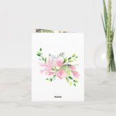 Carte 1 Corinthiens 13:4-8 L'amour est Patient Magnolia  (Dos)