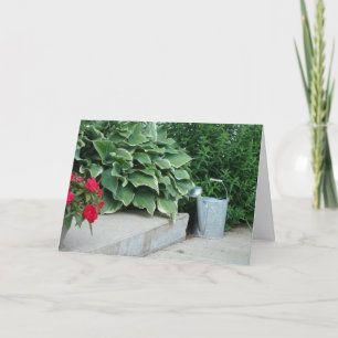 Carte 1 Corinthiens 3:7, Arrosage canne & Plantes