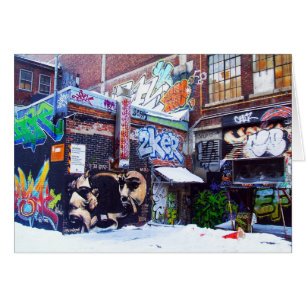 CARTE #1 DE GRAFFITI DE MONTRÉAL