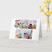 Carte #1 de Halloween (Fleur jaune)