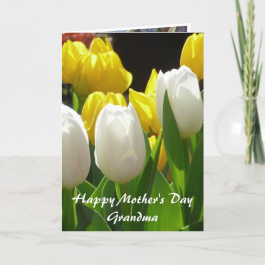 Carte (1) de l'petit-enfant à la grand-mère (Devant)