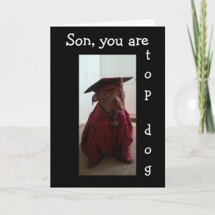 CARTE #1 DIPLÔMÉ DE NOTRE FAMILLE FILS