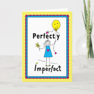 Carte 1_Greeting 5"x7" parfaitement imparfaite
