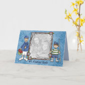 Carte #1 Papa de pêche (Fleur jaune)