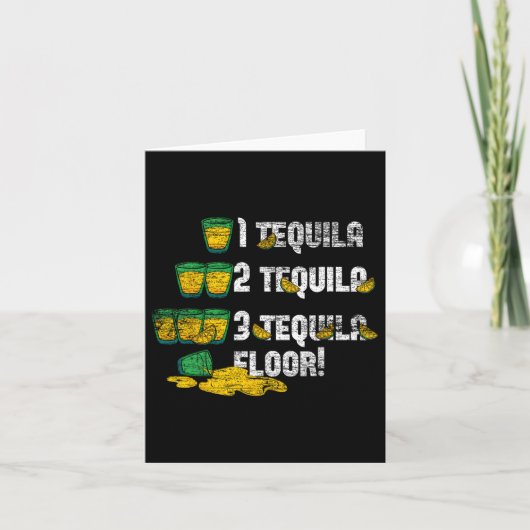 Carte 1 Tequila 2 Tequila 3 Tequila Sol  (Devant)