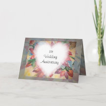 Carte 1er anniversaire