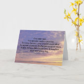 Carte 1er anniversaire (Fleur jaune)