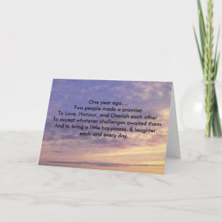 Carte 1er anniversaire