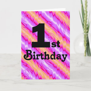 Carte 1er anniversaire