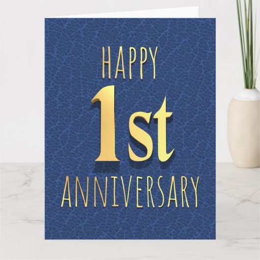 Carte 1er anniversaire (Devant)