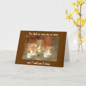 Carte 1er ANNIVERSAIRE AMOUR U PLUS TOUS LES JOURS (Fleur jaune)