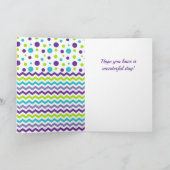 Carte 1er anniversaire Dinosaur Dino-Mite (Intérieur)