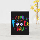 Carte 1er avril Prank Tee Par Funny April Fools Day For  (Fleur jaune)
