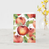 Carte 1er janvier Jour de don Apple F (Fleur jaune)