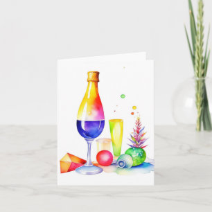 Carte 1er janvier Jour de l'an B