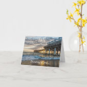 Carte 1er lever de soleil 2017 Cocoa Beach Pensée pour t (Fleur jaune)