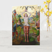 Carte 1er Martyre de Saint-Sébastien (M 013) (Fleur jaune)