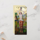 Carte 1er Martyre de Saint-Sébastien (M 013) (Devant/Arrière en situation)