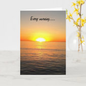 CARTE 1ER SUR MON ESPRIT 1ER DANS MON COEUR-VOUS (Fleur jaune)