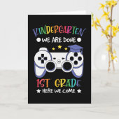 Carte 1ère année Nous venons (Fleur jaune)