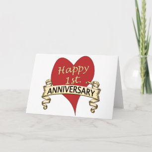 Carte 1st. Anniversary