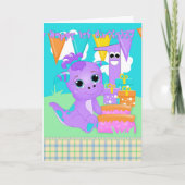 Carte 1st Birthday Cute (Devant)