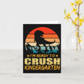 Carte 1st Day of Kindergarten (Fleur jaune)