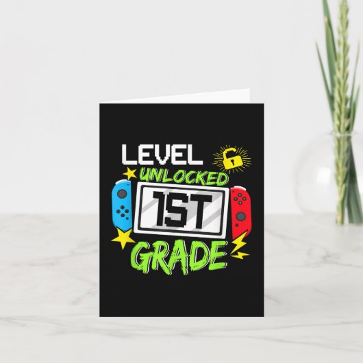 Carte 1st Grade (Devant)