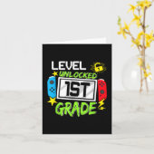 Carte 1st Grade (Fleur jaune)