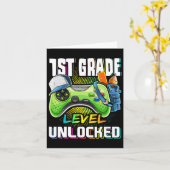 Carte 1st Grade (Fleur jaune)