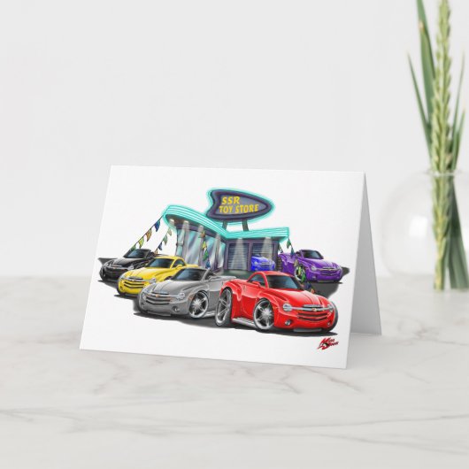 Carte 2003-06 scène de concessionnaire automobile de SSR (Devant)